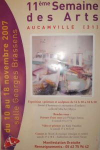 11ème SEMAINE DES ARTS D’AUCAMVILLE