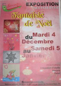 FANTAISIE DE NOEL - EXPOSITION SOLO - FONSORBES