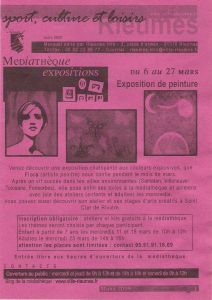 BIENVENUE CHEZ VOUS - EXPOSITION SOLO - RIEUMES